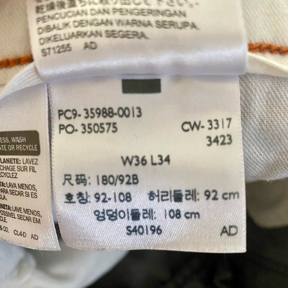 Dockers Mens Long Grey Pant - Picture 5 of 8